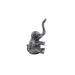 8-Inch Cast Iron Elephant Door Stop Sturdy Metal Door Holder for Home and Office - 4.5" L x 3.5" W x 8" H