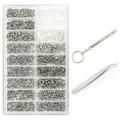 Htovila Screw Tool Set 1000PCS Stainless Steel Tool Small Screws Kit Steel Tool Set Screws Kit Stainless Kit Stainless Steel Screws Screws Sun Screws Sun Small Leeofty QISUO Screws Screws