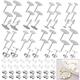 Earring Posts and Backs Flasoo 700Pcs Stud Earring Making Kit with 300Pcs Stainless Steel Earring Posts and 400Pcs Earring Backs Earring Supplies Kit for DIY Earrings and Jewelry Making