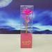 Angfeng Valentine s Day Creative Gift 24K Foil Plated Rose Gold Rose Lasts Forever Love Wedding Decor Lover Roses Creative Gift Decor(Rose red)