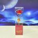 Angfeng Valentine s Day Creative Gift 24K Foil Plated Rose Gold Rose Lasts Forever Love Wedding Decor Lover Roses Creative Gift Decor(Red)