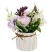 Home Decor Fake Planta Book Shelf Decor Wedding Ceremony Decorations Living Room Potted Decor Simulation Plant Decor Artificial Flower Bonsai Fabric