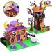 JOYIN 2 Pack Halloween Foam Haunted House 3D Craft Kit for Kids 3D Halloween Tree House and Pumpkin Haunted House Halloween Art and Craft DIY Kit Halloween Party Favors Party Decoration