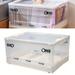 Rolling Storage Box Organizer Box 35 L+4Sliding Pulley Foldable Portable Bedroom