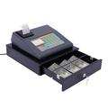 Black Retail POS Cash Register 9 POS System Touchscreen Cash Register 2 Keys with Drawer LED Display - T9R