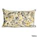 Liora Manne Spattered Marble Throw Pillow Cream Black Grey