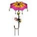 Umbrella Solar Stake - Pink