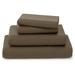 TiaGOC Luxury Bamboo Sheets - Blend of Rayon Derived from Bamboo - Cooling & Breathable Silky Soft 16-Inch Deep Pockets - 5-Piece Bedding Set - Split King Chocolate