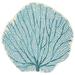 Liora Manne Esencia Coral Fan Indoor/Outdoor Mat Aqua 3 3 x3 3 3 3 x3 3 - Aqua