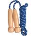 Jump Rope Kids Adjustable Wooden Handle Skipping Rope Best for Boys and Girls Fitness Training/Exercise/Outdoor Activity Fun Toy