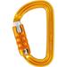 Petzl SM D Carabiner - Versatile Lightweight Compact D-Shaped Locking Carabiner for Rock and Ice Climbing