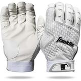 Franklin Sports MLB 2nd Skinz Batting Gloves - Adult + Youth Baseball + Softball Batting Gloves - Men s + Kids Baseball Teeball + Softball Gloves - Multiple Sizes + Colors Available