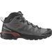 Salomon X Ultra 360 Mid CSWP Hiking Shoes Synthetic Men's, Pewter/Black/Burnt Henna SKU - 606865