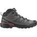 Salomon X Ultra 360 Mid CSWP Hiking Shoes Synthetic Men's, Pewter/Black/Burnt Henna SKU - 643539