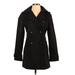 Michael Kors Jackets & Coats | Michael Kors Black Double Breasted Trench Coat Womans Xs | Color: Black | Size: Xs