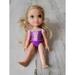 Disney Toys | Disney Fabric Queen Tangled Rapunzel Doll Glitter Pixar Toy Figure | Color: Tan | Size: Osg