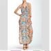 Free People Dresses | Free People Bohemian Serves You Right Printed Maxi Dress | Color: Brown/Green | Size: 4