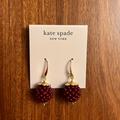 Kate Spade Jewelry | Kate Spade Very Berry French Wire Earrings | Color: Pink | Size: Os