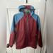 Columbia Jackets & Coats | Columbia Fleece Lined Windbreaker Jacket | Color: Blue/Red | Size: Lb