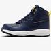 Nike Shoes | Kids' Nike Manoa Leather Boots Size 11c | Color: Blue/Gold | Size: 11b