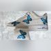 Nike Shoes | Custom Blue Butterfly Air Force One Sneakers With Free Matching Socks | Color: Blue/White | Size: Various