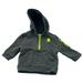 Carhartt Shirts & Tops | Carhartt Sweatshirt Boy’s Size 12 Months Quarter Zip Hoodie Fast Shipping | Color: Green | Size: 12mb