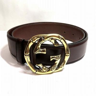 Gucci Accessories | Gucci Gg Bamboo Bagle 114868 Apparel Accessories Belt Men's Women's | Color: Brown | Size: Os