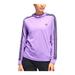 Adidas Tops | Adidas Women's Cowl Neck Styled Hood Lightweight Durable Long Sleeve Pullover | Color: Purple | Size: L