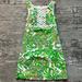 Lilly Pulitzer Dresses | Lilly Pulitzer Pink Green White Shift Dress Size 00 | Color: Green/Pink | Size: 00
