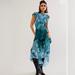Free People Dresses | Free People Heaven Sent Maxi Dress | Color: Blue/Green | Size: S