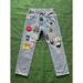 Levi's Jeans | Levis Hippie 60s Authentic Straight Loose Straight Leg Patch Jeans Sz 33x32 | Color: Blue | Size: 33