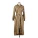 Gap Casual Dress - Shirtdress: Tan Dresses - New - Women's Size X-Small Tall