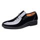 Men's Loafers Moccasins Slip On Smart Shoe Leather Oxfords Formal Business Dress Shoes Black Shoes Size 9