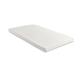 Starlight Beds Single Mattress Topper. 7.5cm Single Memory Foam Mattress Topper with Removable Cover, White. Mattress Topper Single – 3ft x 6ft3 (90x190x7.5cm)