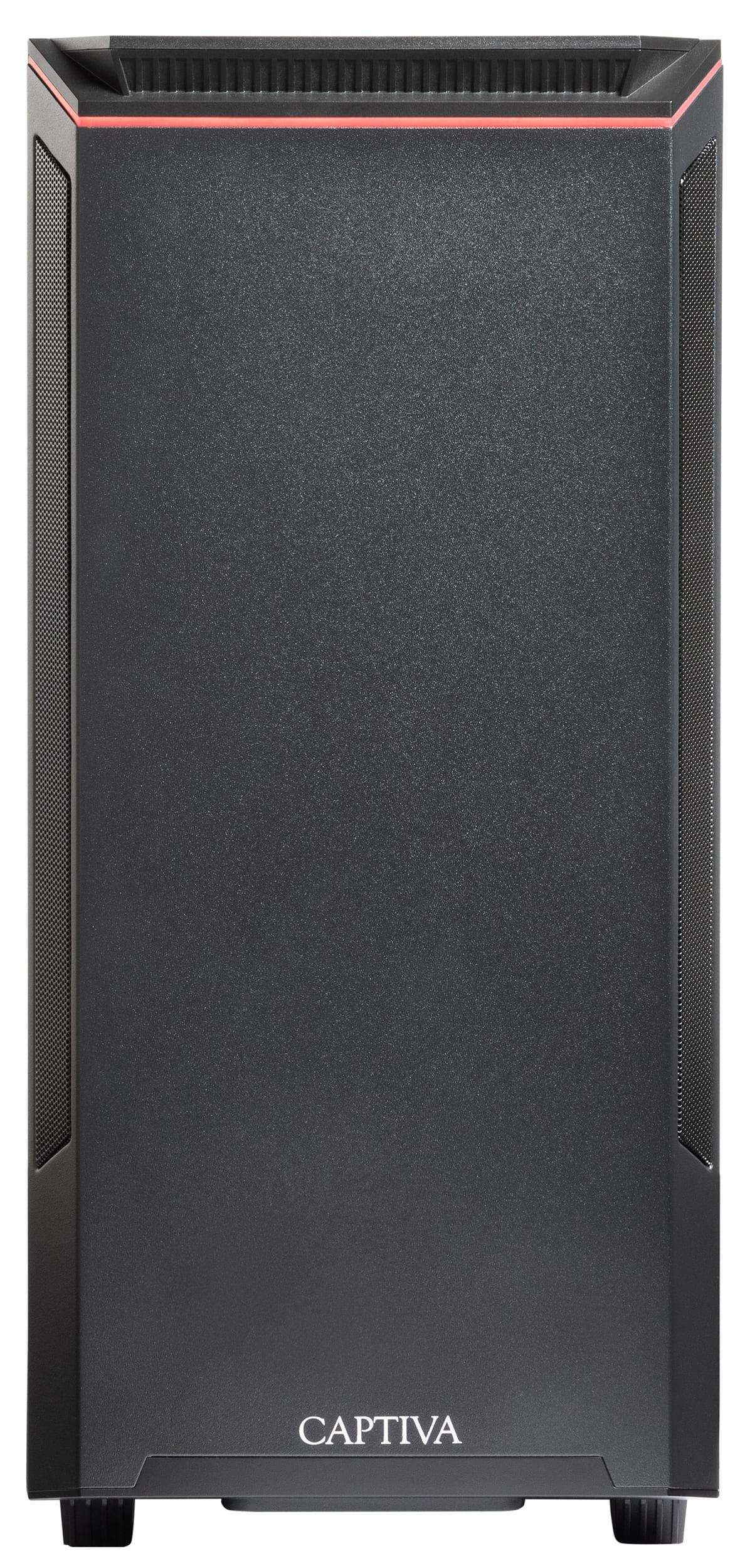 CAPTIVA Business-PC "Workstation I78-145", schwarz, ohne Betriebssystem, 32 GB RAM 1.000 GB SSD, Desktop-PCs