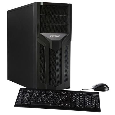 CAPTIVA Business-PC "Workstation I75-701", schwarz, Microsoft Windows 11 Pro (64 Bit), 32 GB RAM 1000 GB SSD, Computer