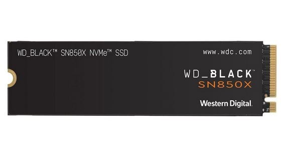 WD BLACK interne Gaming-SSD "SN850X NVMe", schwarz, 4 TB, Schreibgeschwindigkeitmaximal 6600 MB/s Lesegeschwindigkeitmaximal 7300 MB/s, Festplatten, PCI Express 4.0 Image