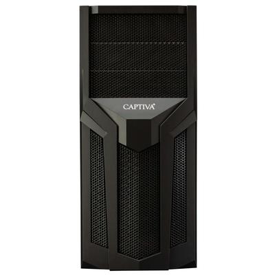 CAPTIVA Business-PC "Workstation I74-668" Computer Gr. Microsoft Windows 11 Pro (64 Bit), 16 GB RAM 1000 GB SSD, schwarz Einzel-PCs