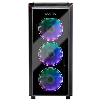 CAPTIVA Gaming-PC "Advanced Gaming I76-292", schwarz, ohne Betriebssystem, 64 GB RAM 2000 GB SSD, Computer