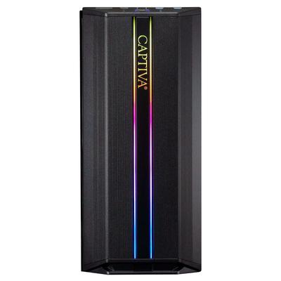 CAPTIVA Gaming-PC "Advanced Gaming I72-235", schwarz, ohne Betriebssystem, 32 GB RAM 1000 GB SSD, Computer