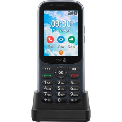 DORO Smartphone "730X" Mobiltelefone grau (dunkelgrau) Seniorenhandys