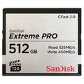 SANDISK Speicherkarte "CFast Extreme Pro 2.0" Speicherkarten Gr. 512 GB, grau Speicherkarten