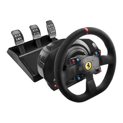 THRUSTMASTER Lenkrad "T300 Ferrari Integral Racing Wheel Alcantara Edition", schwarz, Spielecontroller Image