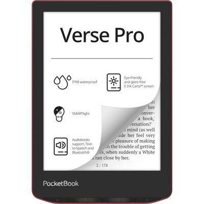 POCKETBOOK E-Book "Verse Pro", rot, 16 GB, Tablets/E-Book Reader