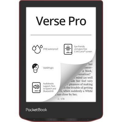 POCKETBOOK E-Book "Verse Pro" Tablets/E-Book Reader rot eBook-Reader