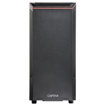 CAPTIVA Business-PC "Power Starter I75-124", schwarz, Microsoft Windows 11 Home (64 Bit), 8 GB RAM 500 GB SSD, Computer
