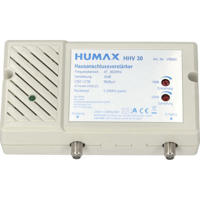 HUMAX Leistungsverstärker "HHV 30" Verstärker blau Sat Verstärker Empfangstechnik