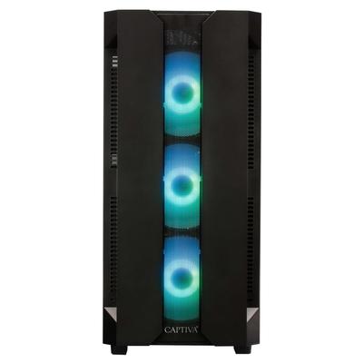 CAPTIVA Gaming-PC "Ultimate Gaming R80-073", schwarz, ohne Betriebssystem, 16 GB RAM 1000 GB SSD, Computer