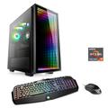 CSL Gaming-PC "Aqueon A77285 Extreme Edition" Computer Gr. Microsoft Windows 11 Home (64 Bit), 64 GB RAM 4000 GB SSD, schwarz Gaming PCs