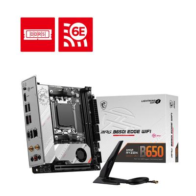 MSI Mainboard "MPG B650I EDGE WIFI" Mainboards grau (grau, schwarz) Mainboards